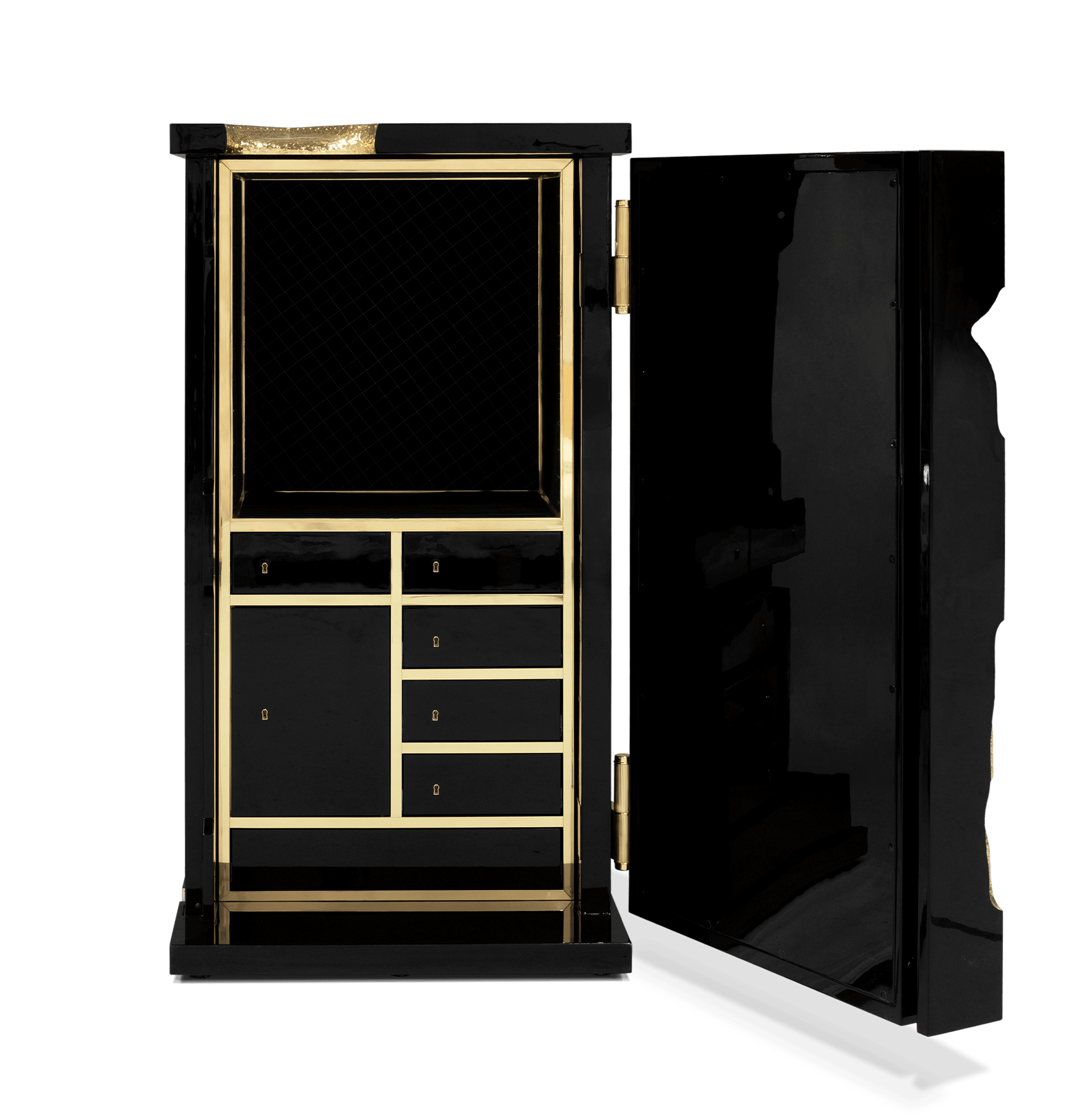 Tycoon zwart & goud Elite kluis