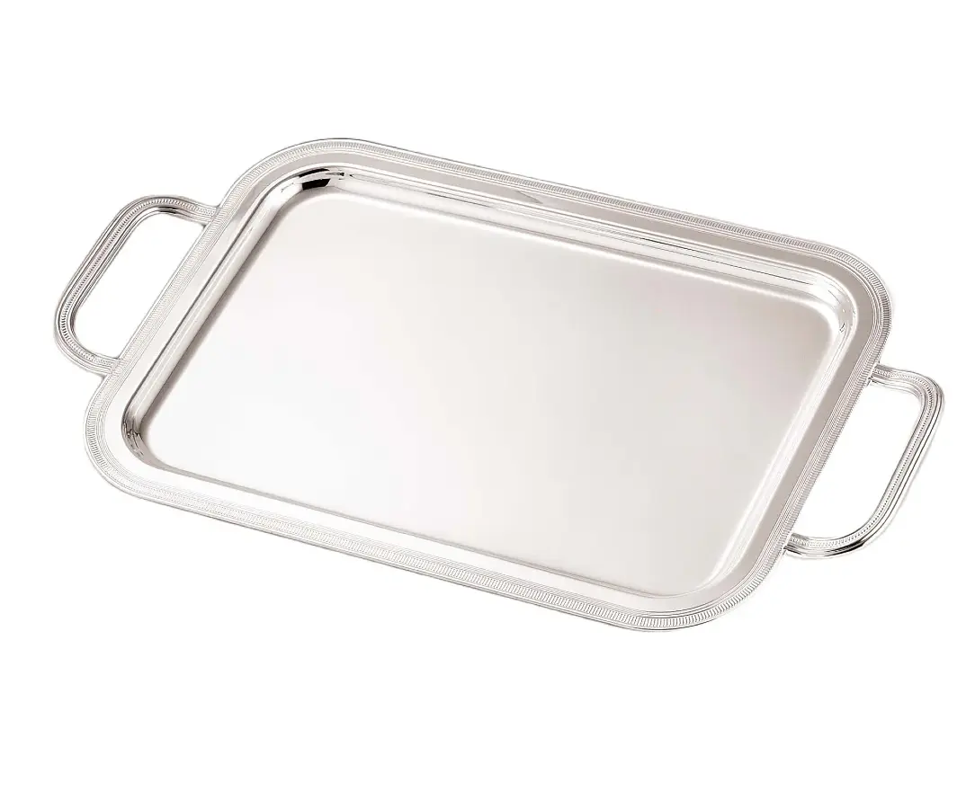 Medici verzilverd dienblad met handvatten