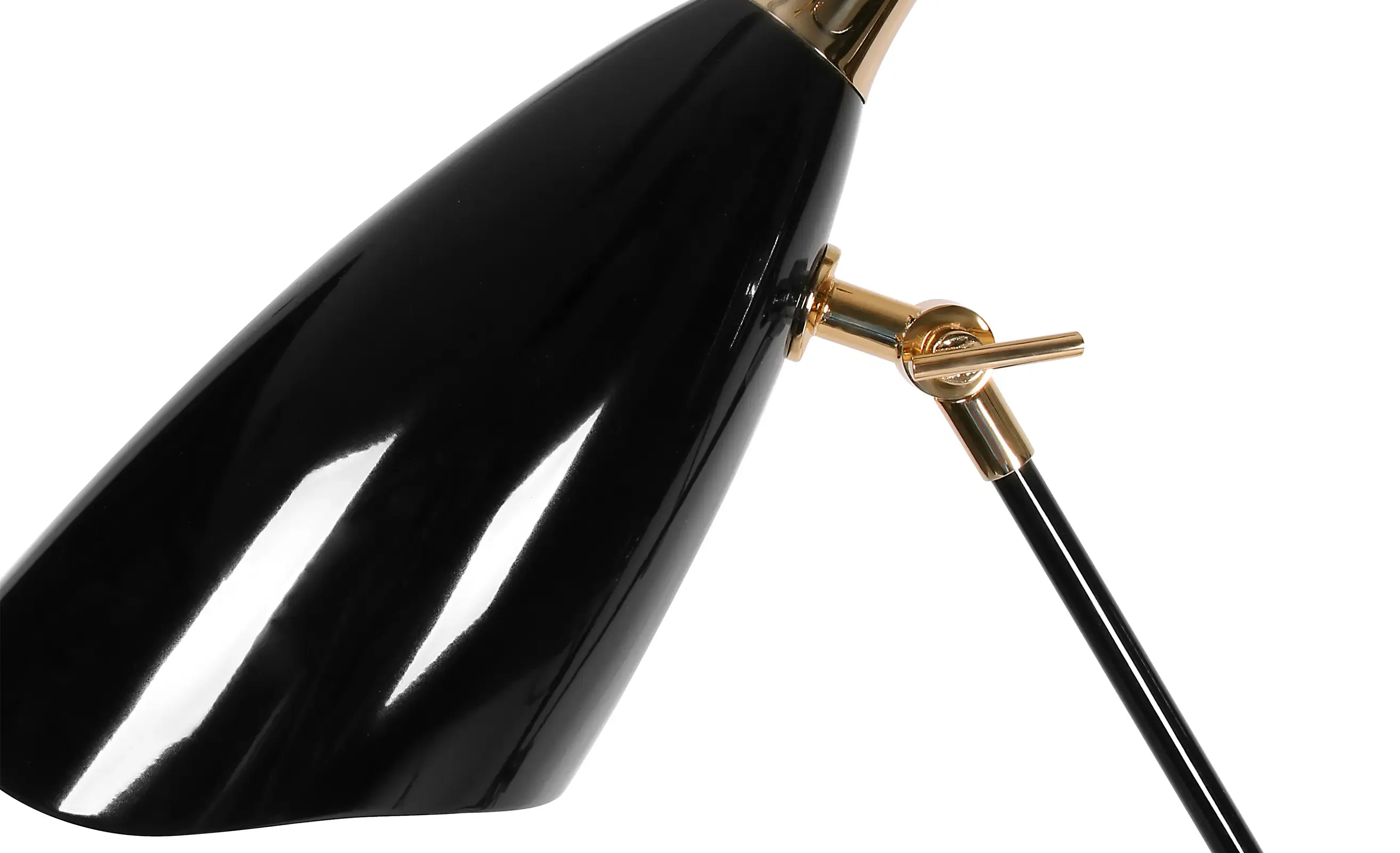 Lampadaire Duke noir