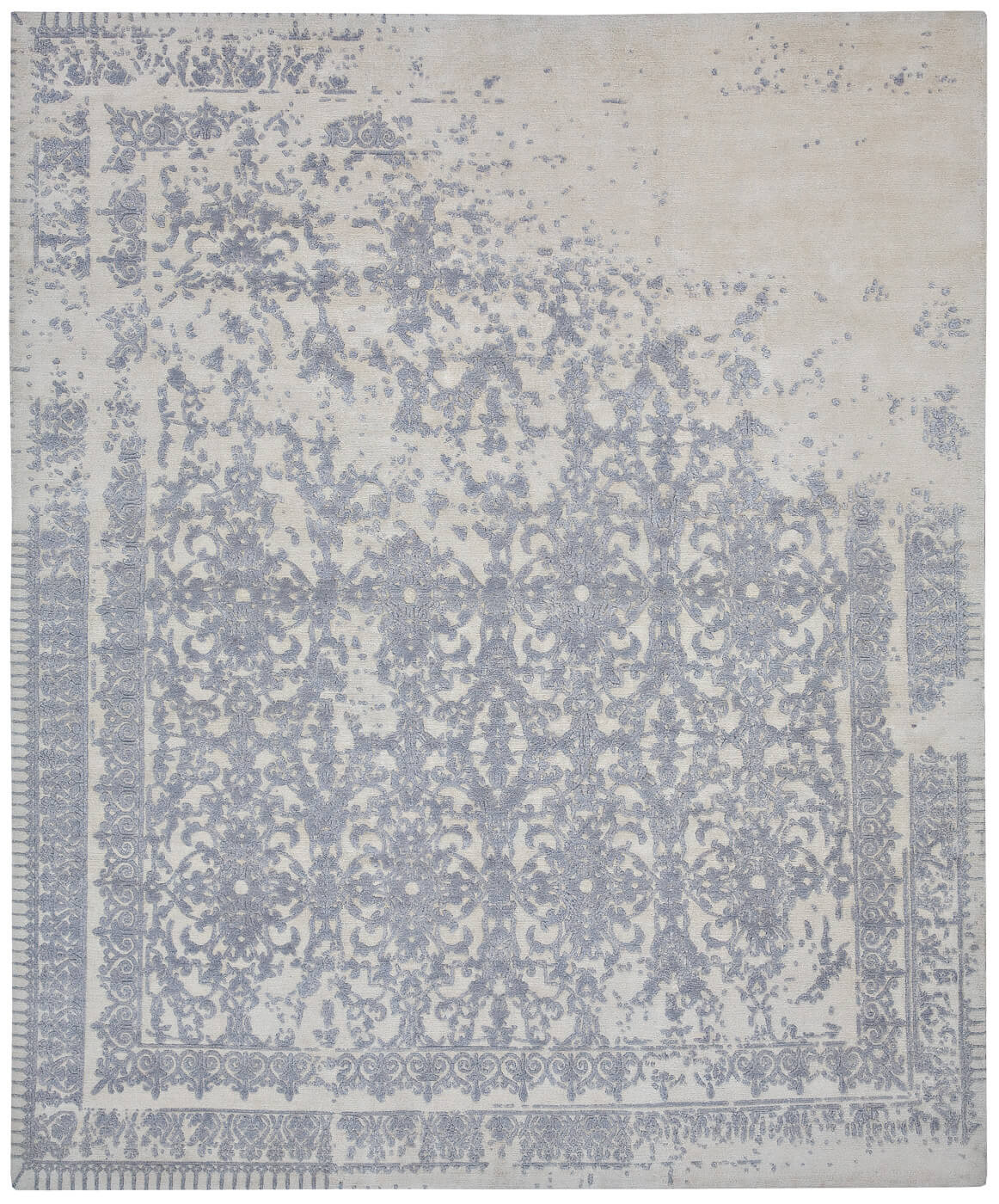 Tapis Ferrara Rocked gris | Taille: 450 × 550 cm