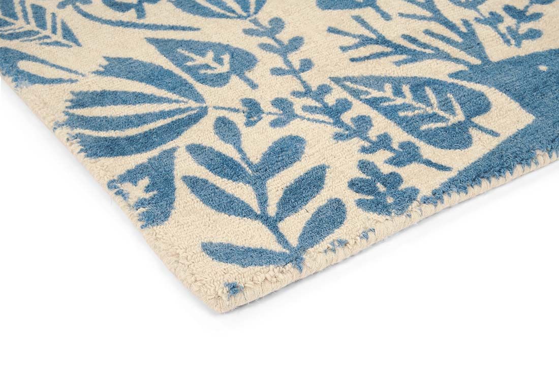 Kelda kobalt tapijt | Maat: 120 × 180 cm