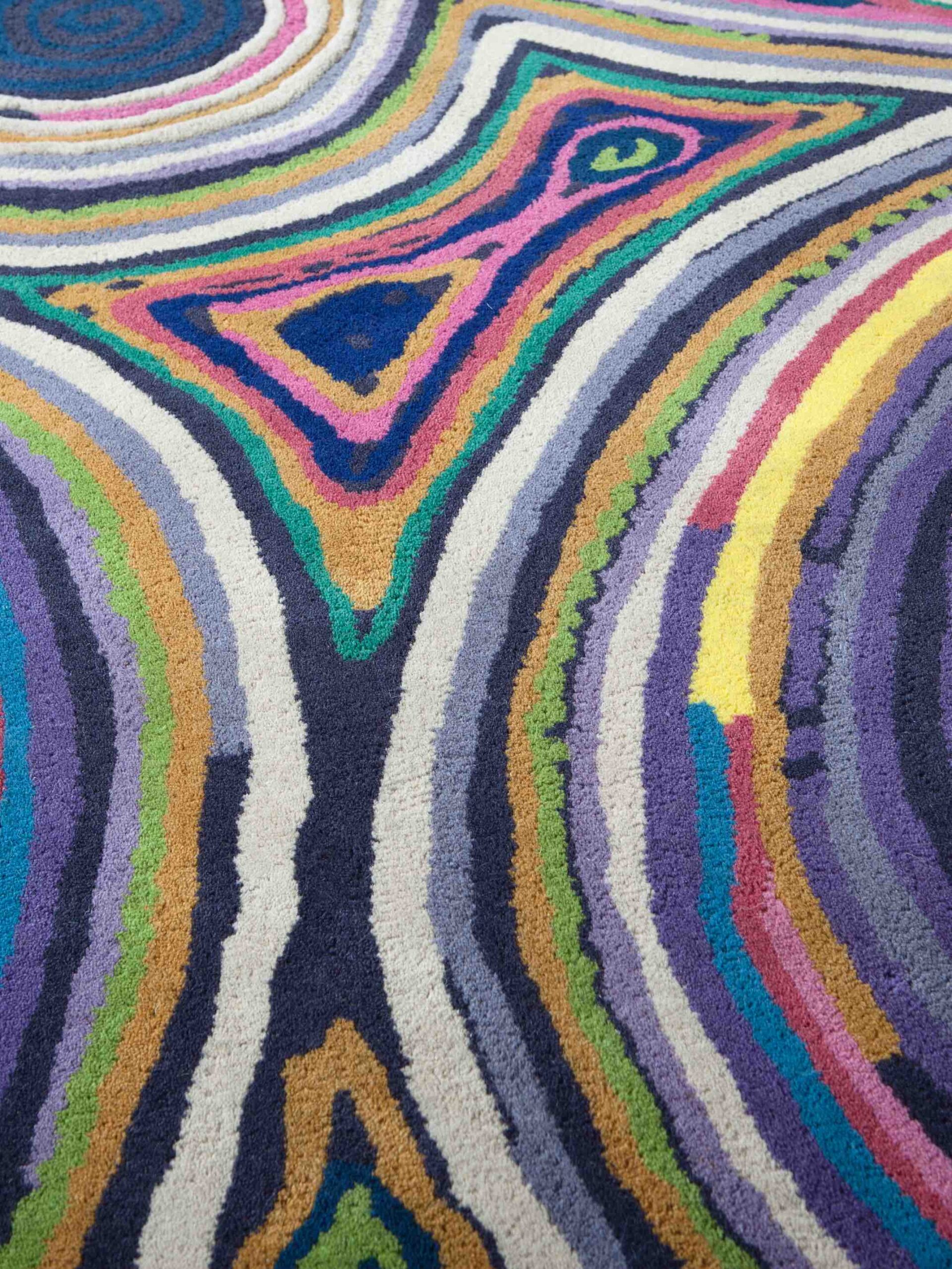 Tapis rond Symphony