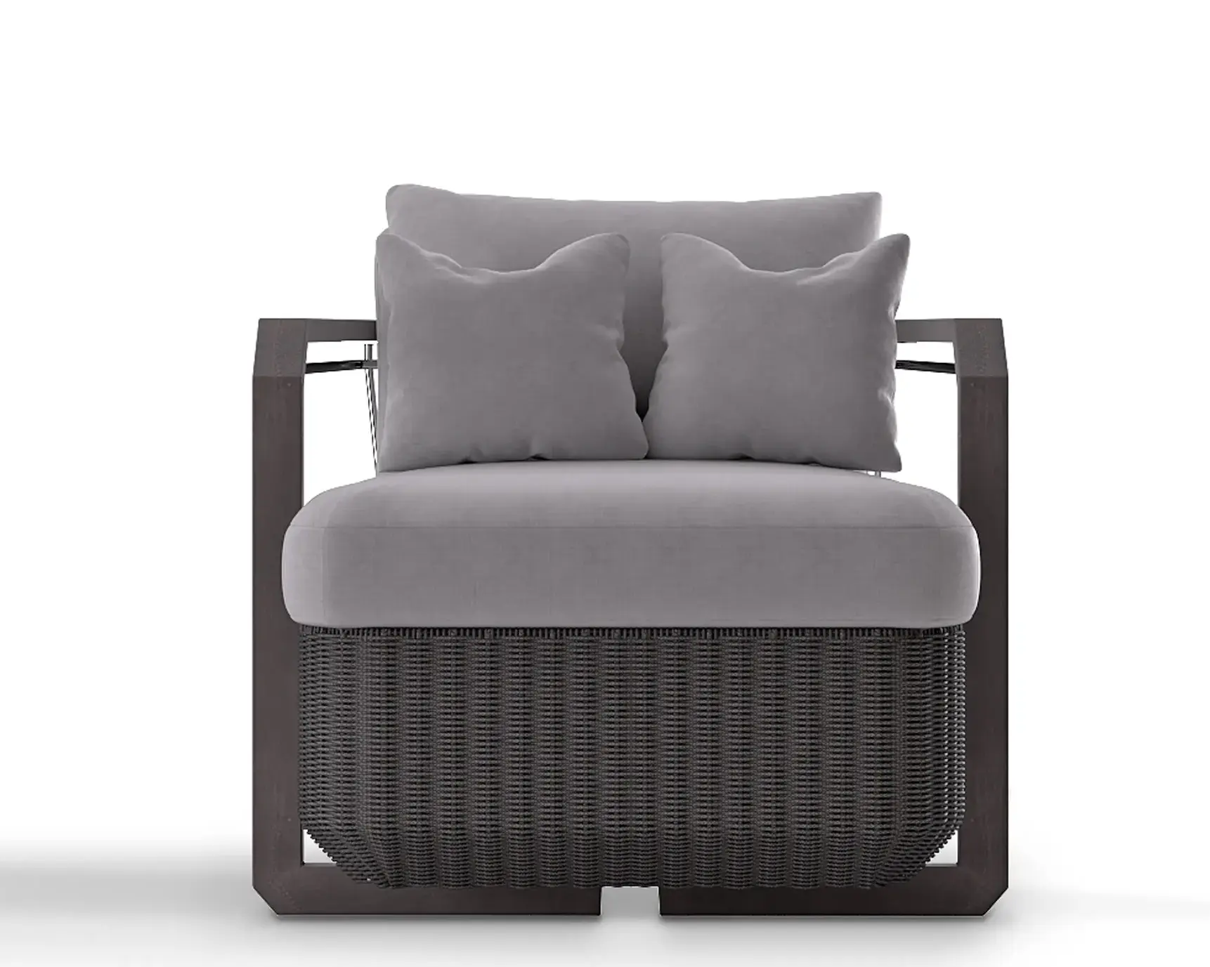 Fauteuil de jardin Heritage gris