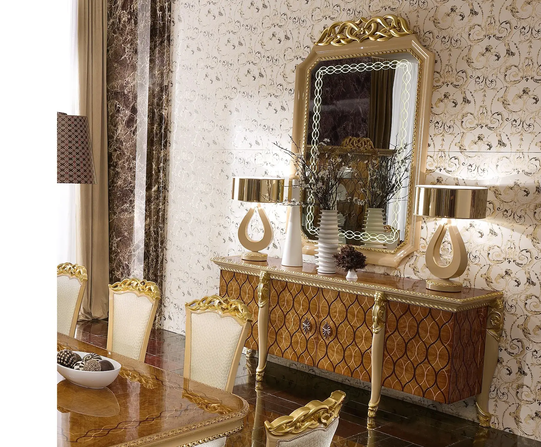 Miroir mural italien Harmony