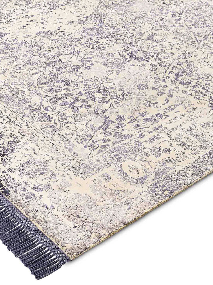 Mauve Grey luxe vloerkleed