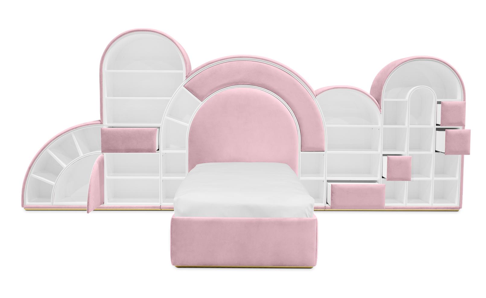 Lit Marshmallow bubble-gum rose