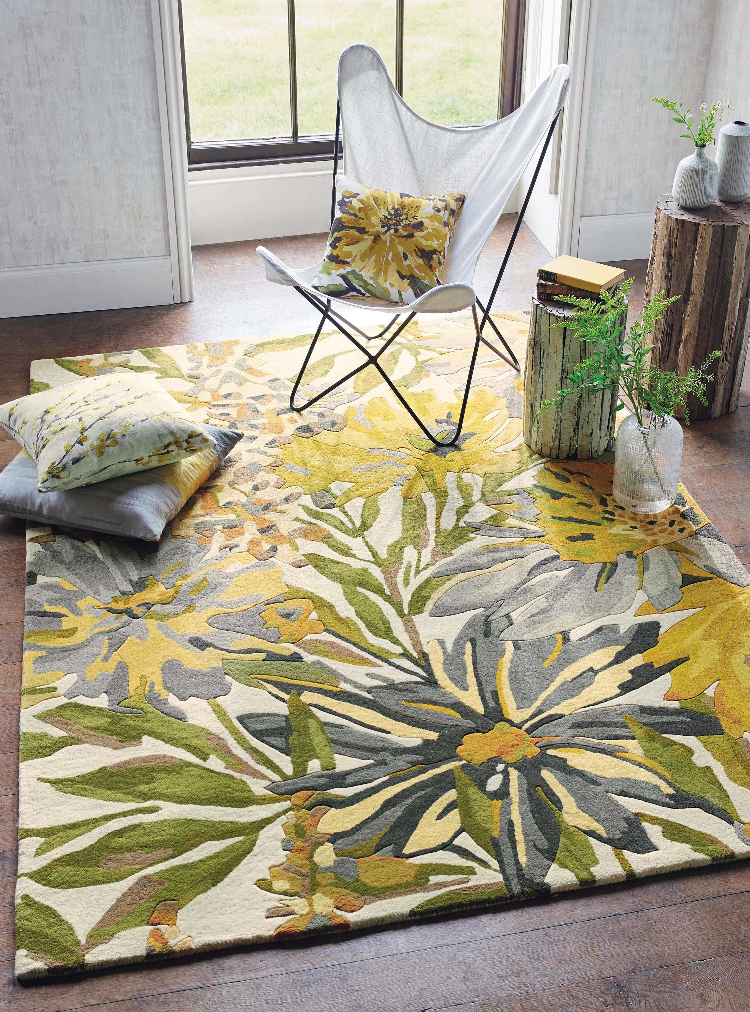 Tapis Floreale maïs | Taille: 170 × 240 cm