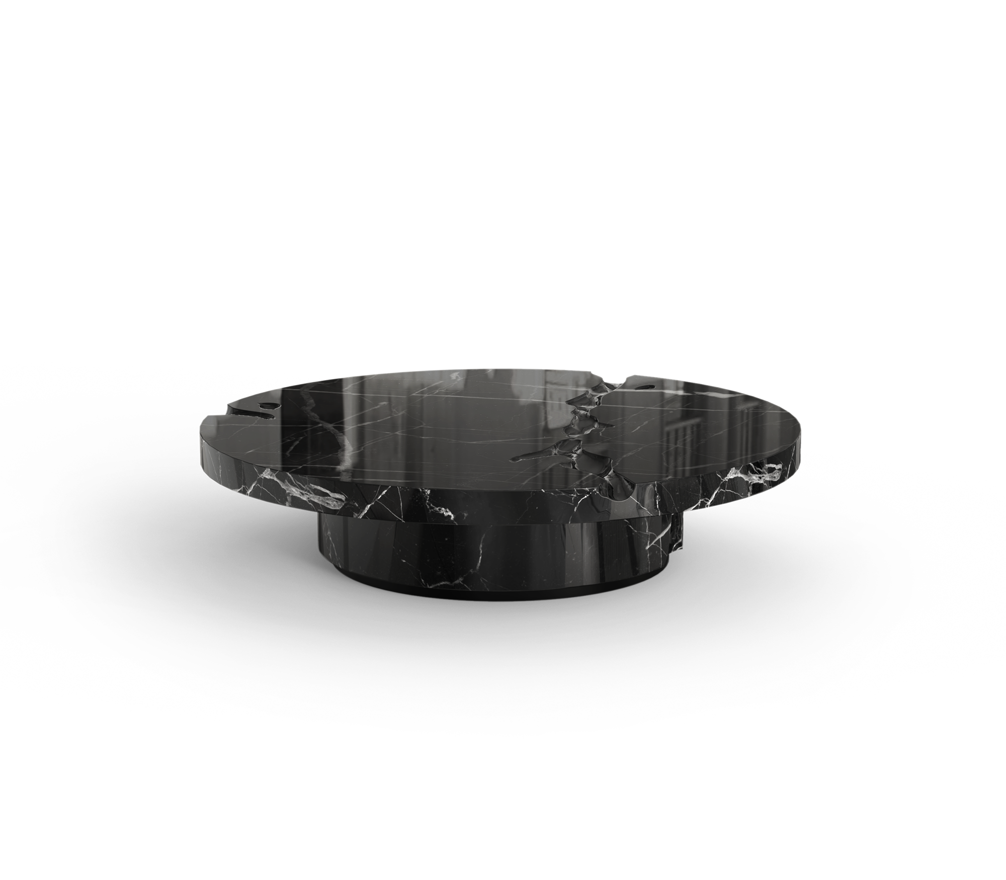 Dominion Nero Marquina 3-delige centertafelset