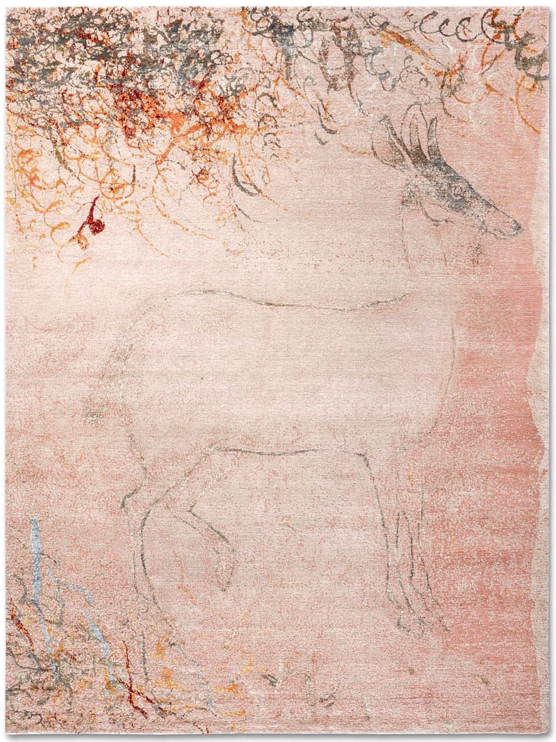Tapis tissé main Antelope
