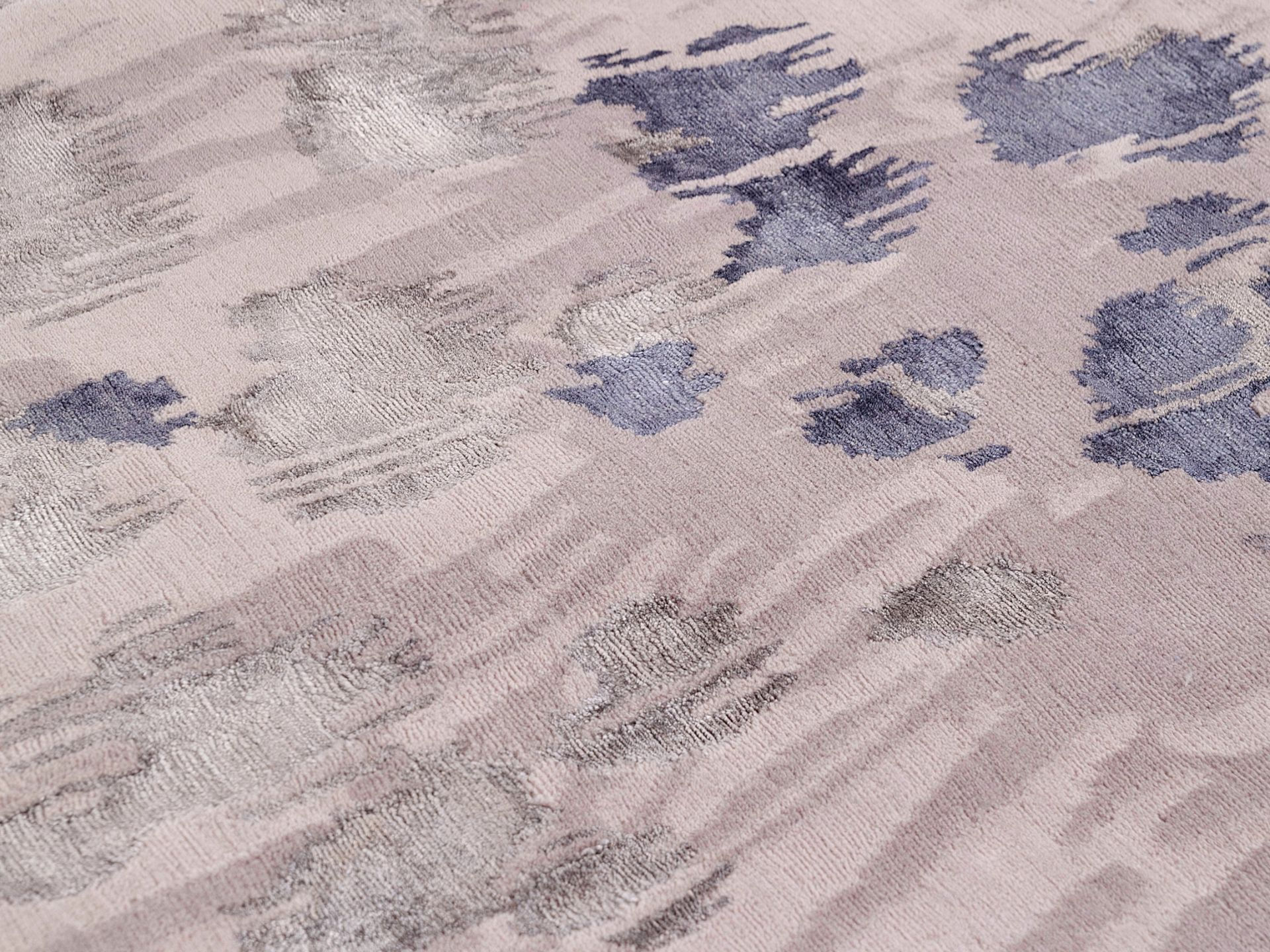 Hand-geknoopt designer vloerkleed