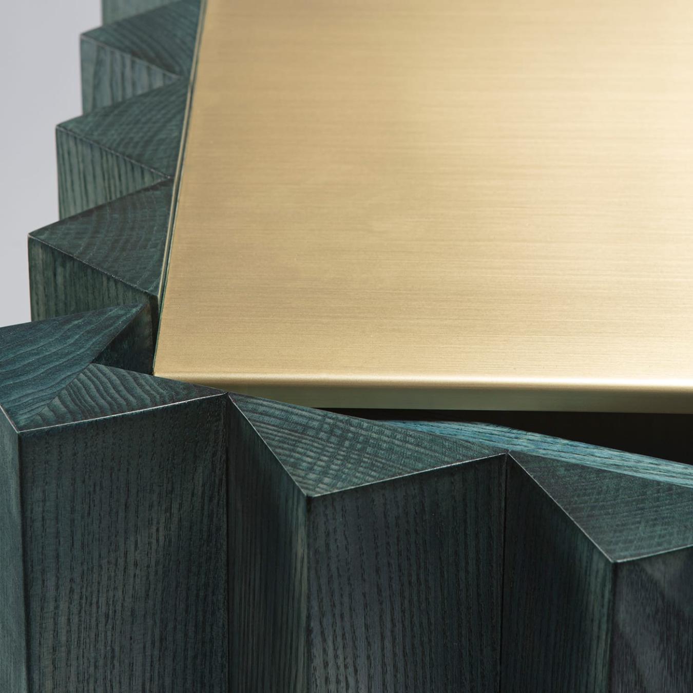 Elegant groen dressoir