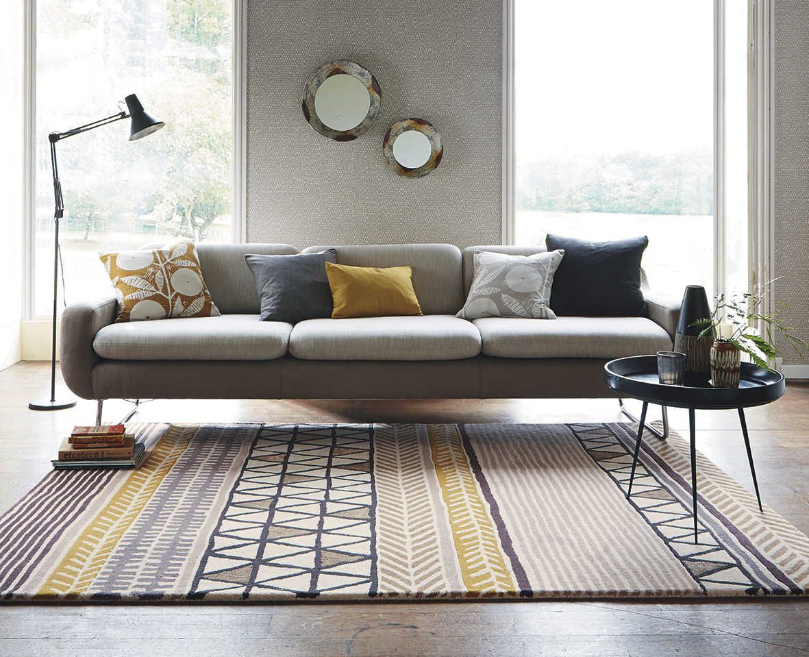 Tapis Living Raita taupe | Taille: 120 × 180 cm