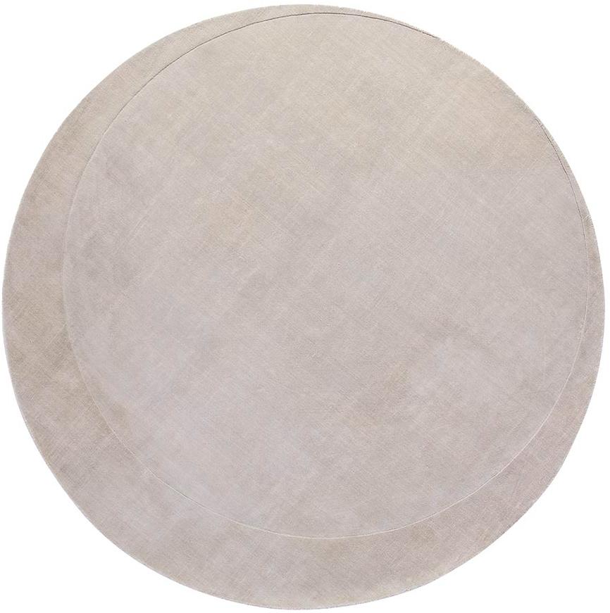 Luna zand rond vloerkleed