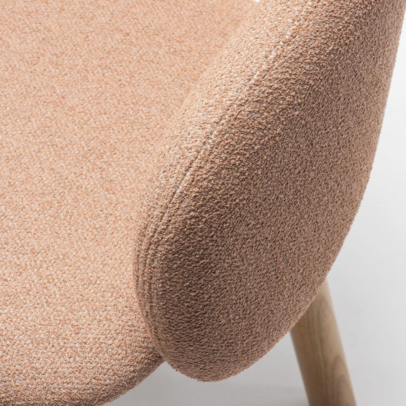 Chaise Bel Terracotta en frêne