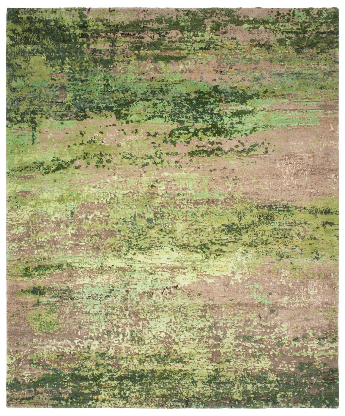 Tapis Artwork 27 vert