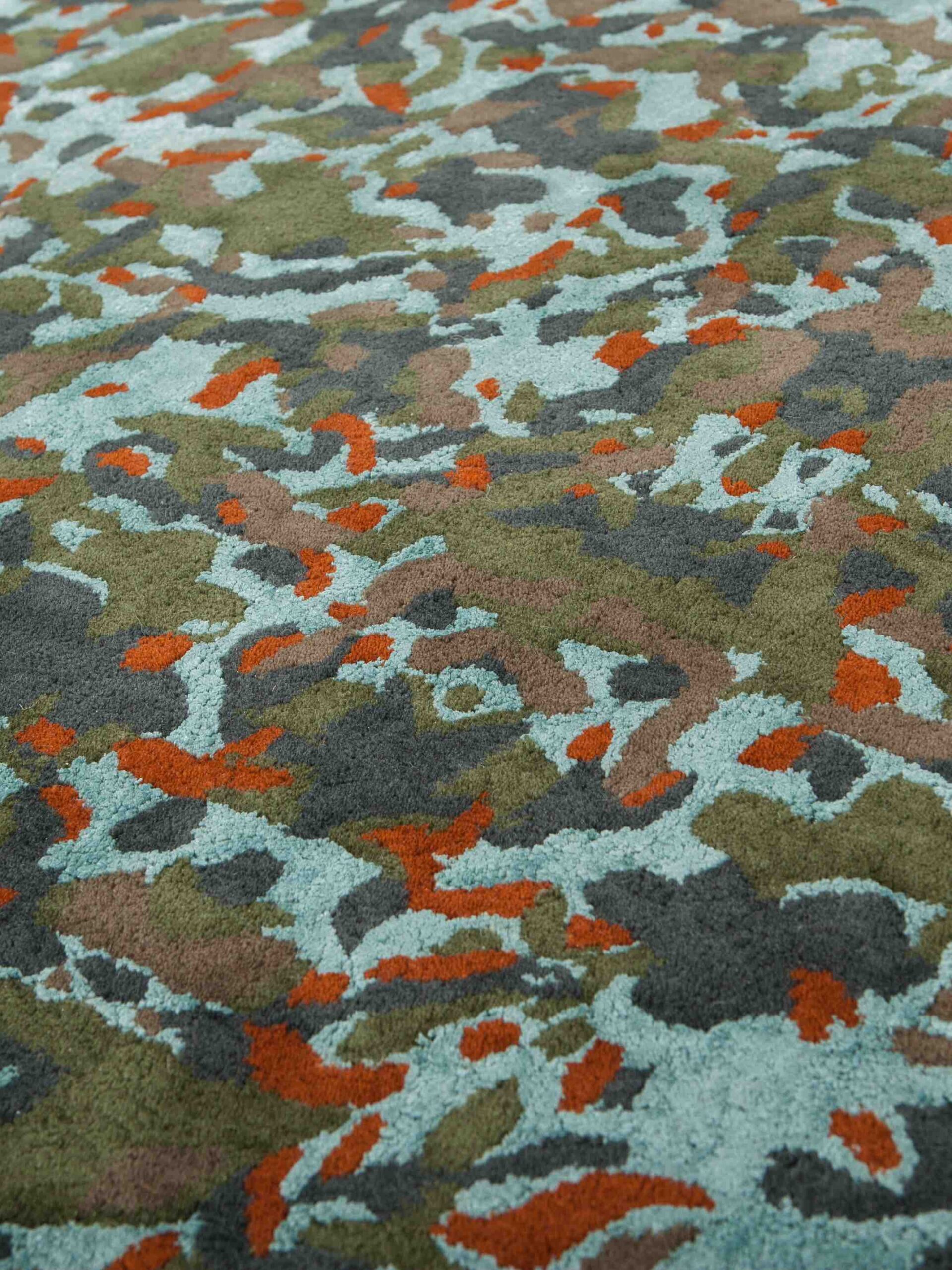 Campari Soda designer handgeweven vloerkleed