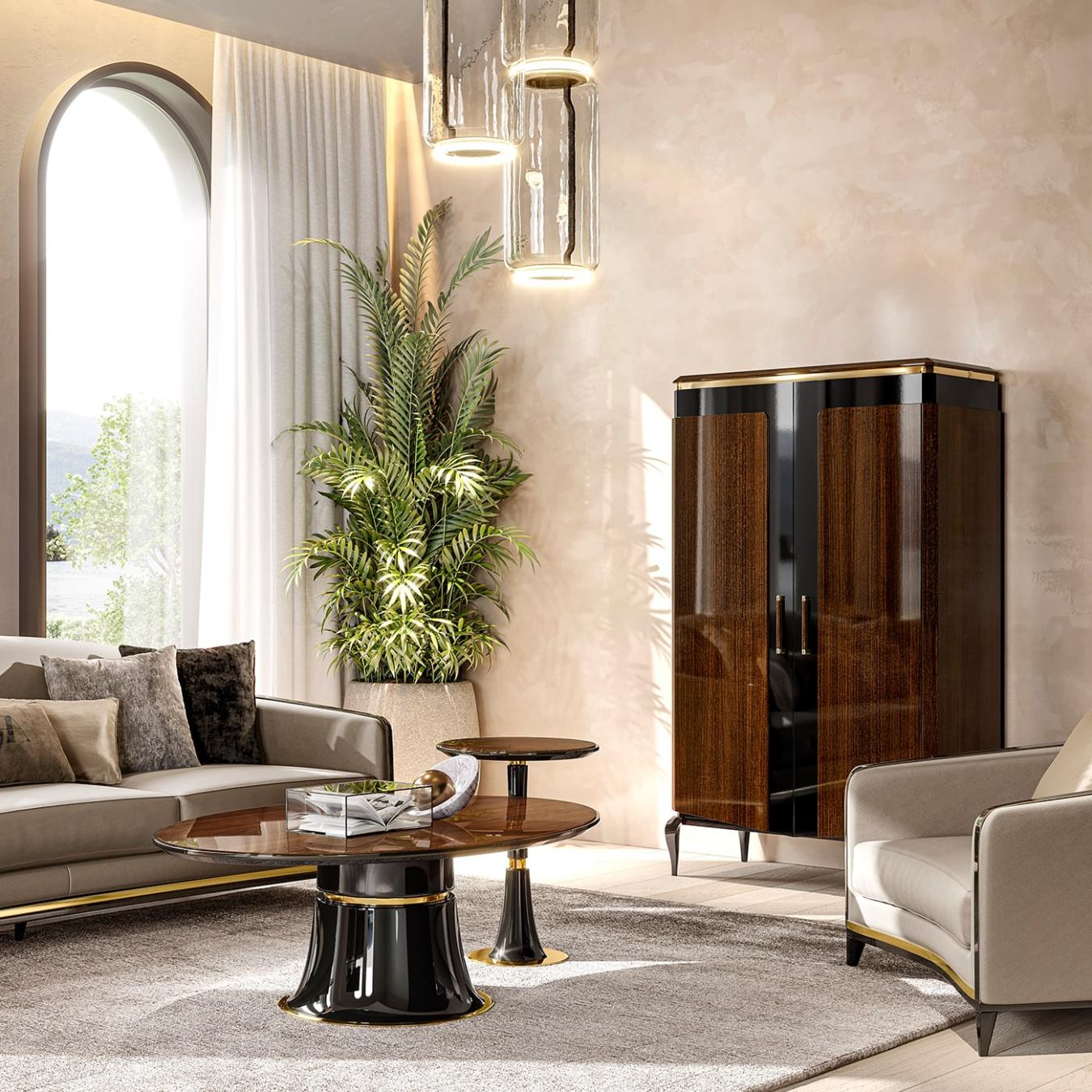 Armoire-bar 2 portes Elegance