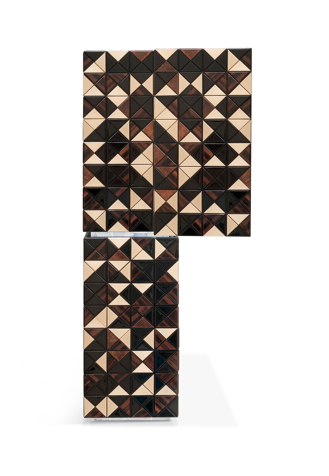 Armoire Mosaic II en noyer