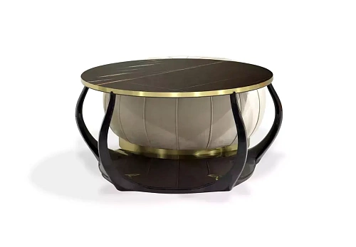 Enlace Sahara Noir marmeren salontafel