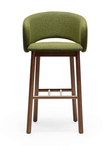 Bel groene walnoten barkruk