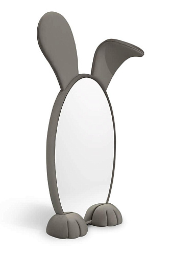 Miroir sur pied Lapin Wonderland