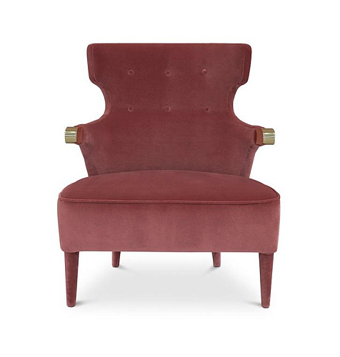 Fauteuil wing à dossier haut