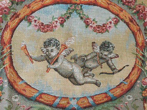 Tapisserie murale Statue de porte, Palais de l’Élysée