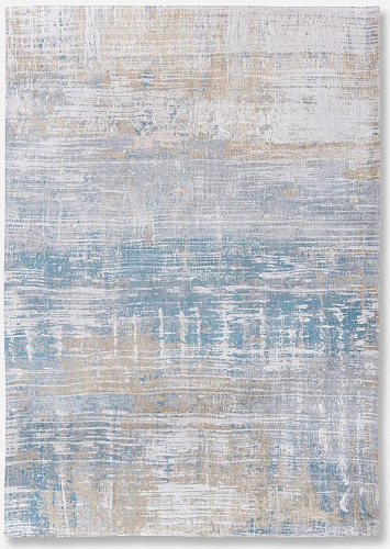Long Island blauw vloerkleed