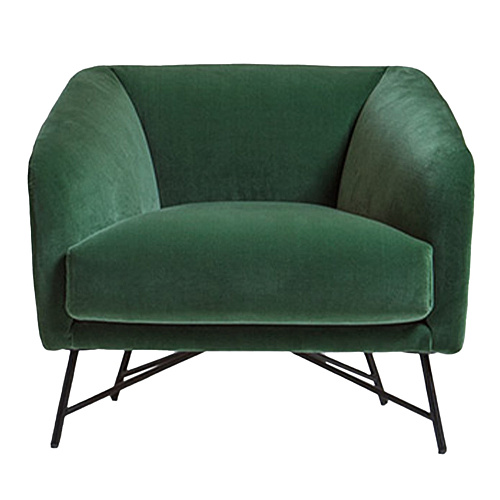 Fauteuil vert Betty