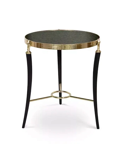 Table d’appoint Gisette plumes de paon