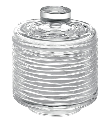 Coffret à bijoux Wave en cristal italien