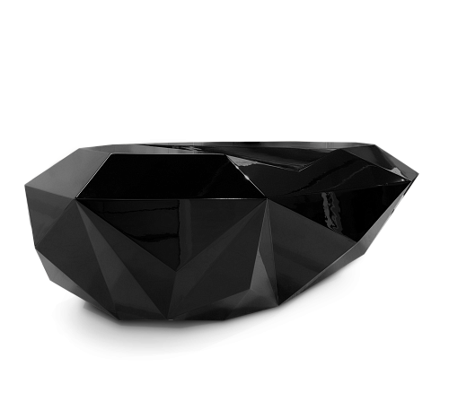 Prism zwarte salontafel