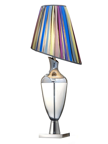 Multicolor Fumé Murano glazen tafellamp
