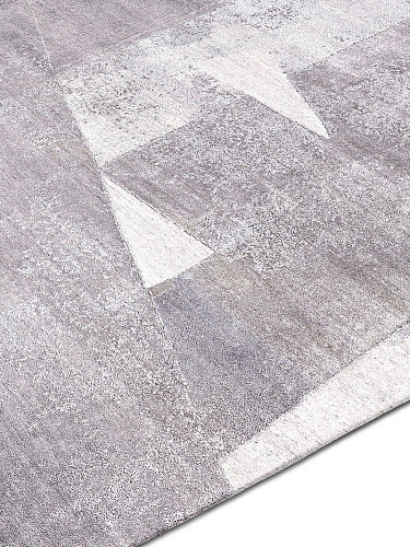 Snow Silver handgeweven vloerkleed