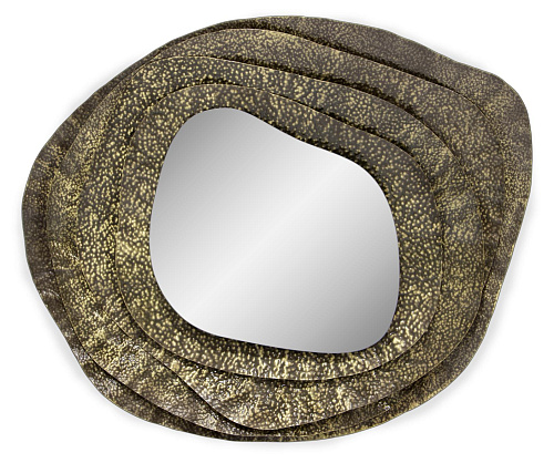 Diep bos wandspiegel