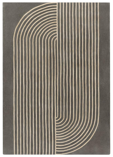 Stripes Iron vloerkleed