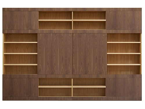 Bibliothèque en bois Maschera
