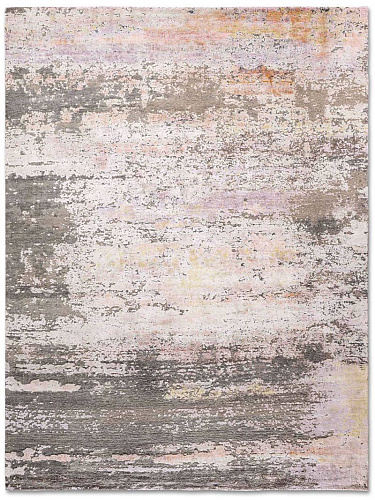 Soft Pink handgemaakt luxe vloerkleed