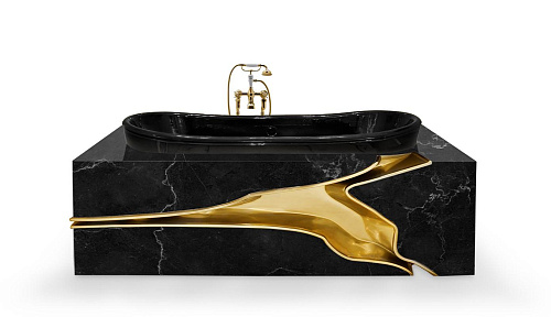 Baignoire Fractured en marbre