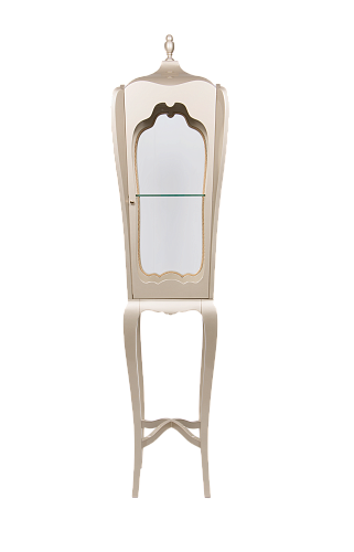 Vitrine Empire étroite crème