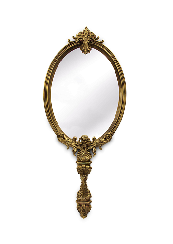 Miroir mural Antoinette or