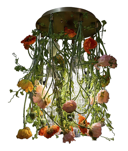 Lustre rond Poppy