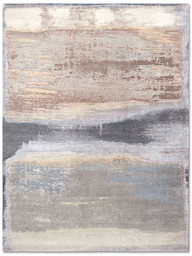 Beige Mix luxe handgeknoopt vloerkleed