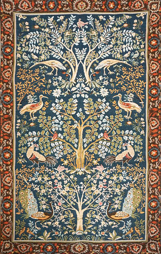 Tapisserie murale L’arbre, dans le style de W. Morris