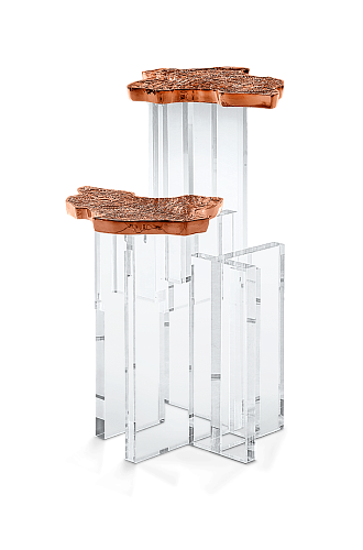 Table d’appoint Vega en cuivre