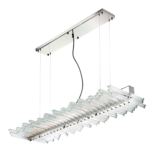 Lustre Sail en verre Triedro nickel