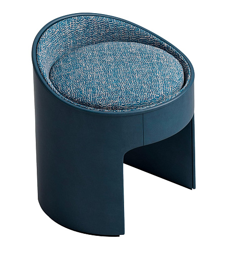 Pouf en cuir Zoe