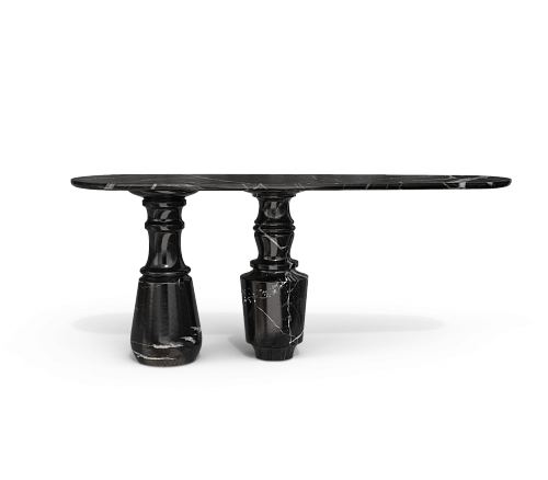 Console Obsidian Nero Marquina