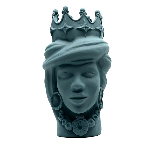 Moorkop handgemaakte sculptuur
