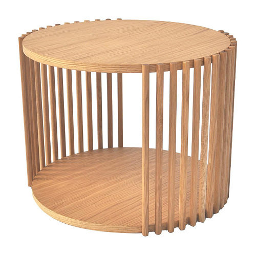 Elegante lage durmast salontafel